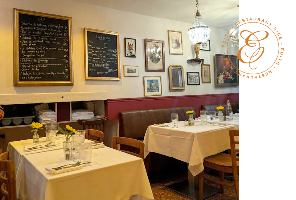 Edith - Restaurant au Vieux Nice - Restaurant Nice vieille ville